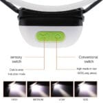 Φακός Κεφαλής LED SP-B6 Επαναφορτιζόμενος Αδιάβροχος Με USB