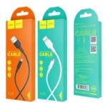 HY483212-2 Καλώδιο USB AM*/Micro USB M* HOCO 1M X25 SOARER Μαύρο
