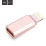 Adaptor Micro USB F σε Lightning HOCO Για Φόρτιση & Μεταφορά Δεδομένων