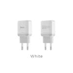 Τροφοδοτικό USB Two Port 100-240V AC σε 2x5V/2.4A HOCO C33A LITTLE SUPERIOR