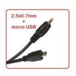 Τροφοδοτικό 100-240V 5.0V/2.5A με Καλώδιο DC 0.7MM Micro USB