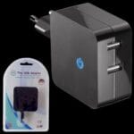 Τροφοδοτικό USB Two Port 100-240V AC σε 2x5V/4.8A MWUSB5U-1