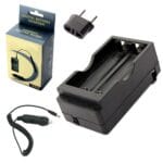 Φορτιστής Li-Ion 220/3.6V/650mA για 2x18650 C02 Solarstorm