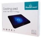 Βάση Laptop Με 2 FAN 120mm POWERTECH PT-739 LED μαύρο