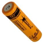 Eπαναφορτιζόμενη Μπαταρία Li-on 3,7V 2200mAh 18650 με Προστασία