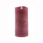 Κεράκια Διακοσμητικό Με Led Κορμός Berry Φ9x18cm