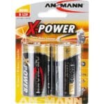 Αλκαλική Μπαταρία D Μεγάλη LR20 X-Power Ansmann