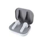 Bluetooth Ακουστικά HOCO ES34 Pleasure V5.0 Λευκά με Πλήκτρο Αφής, Εναλλαγή Master/Slave και Συμβατότητα με Siri / Google Assist