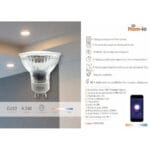 Ασύρματος Smart WI-FI Λάμπα LED 10W E27 W2700K-6500k HOM-IO 64811