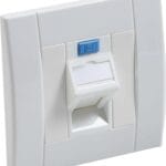 Πρίζα Δυκτίου Χωνευτή Γωνία L-5E 1x8P8C CENTRAL