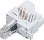 Adaptor 1/2 RJ45 Θηλυκό Με Καλώδιο UTP CAT5e