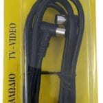 Καλώδιο ΤV/Video Γωνιακά M*/F*Χύμα 3M