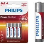 Αλκαλική Μπαταρία ΑΑΑ 3A-P4 PHILIPS