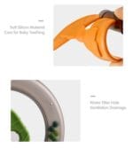 Σετ κουδουνίστρες με μασητικό TM104, γεωμετρικά σχήματα, 10τμχ TUMAMA