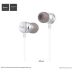 Ακουστικά Ψείρες Ενδότια Λάστιχο HOCO M16 LING SOUND METAL UNIVERSAL Με Μικρόφωνο