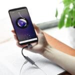 Adaptor Διπλός TYPE-C ΜΕ ΚΑΛΩΔΙΟ ΣΕ 3.5mm Stereo Θηλυκό Και TYPE-C