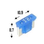 Ασφάλειες Αυτοκινήτου Μαχαιρωτές Extra Mini 5Α