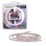 Σετ Tαινία RGB 3M 10W με Τροφοδοτικό & Control 12V IP20 BLISTER VALUE