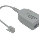Spliter Τηλεφωνικής Γραμμής ADSL/ISDN RJ11/RJ11+RJ46
