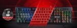Πληκτρολόγιο Gaming Led Backlight Bloody B500N ενσύρματο Mecha-Like Switch μαύρο