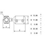 Aντιπαρασιτικό Φίλτρο Καλωδίου JMLF 5mm