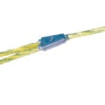 Καλώδιο 2RCA Αρσενικά σε 1RCA Θηλυκό Gold 0.30cm