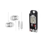 Ακουστικά Ψείρες Ενδότια Λάστιχο με Μικρόφωνο M4 Pure GOLF