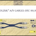 Καλώδιο 2RCA Αρσενικό σε Αρσενικό Gold Blister 3.0μ HMC-101-0300