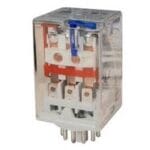 Ρελέ Τύπου Λυχνίας 48VDC/3Επαφών/11P FEM