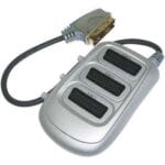Box 1Scart M*/3Scart F* Διακόπτη Ασημί