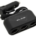 Πολύπριζο Φίς Αναπτήρα Αυτοκινήτου 1/3 ΜΕ Καλώδιο