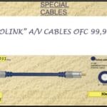 Καλώδιο Digital 1RCA Αρσενικό σε Αρσενικό Gold Blister 30μ