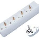 Πολύπριζο 4 Σούκο Καλώδιο 1.5Μ Χωρίς Διακόπτη