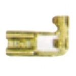 Aκροδέκτες Θηλυκοί Γυμνοί Γωνιακοί 6.3MM