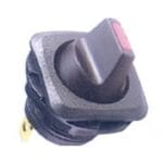 Διακόπτης Κούνιας Τετράγωνος Φ20+Λαμπάκι R13-135