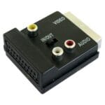 Adaptor Scart M*/F*+3RCA+Διακόπτη