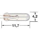 Λαμπάκια Σύρμα 3mm 6V 60mA