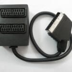 BOX 1Scart M*/2Scart F* Mαύρο