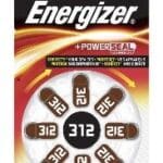 Μπαταρίες Βαρυκοΐας 312EZ Energizer (8 τεμαχια) DP-8
