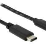 Καλώδιο USB TYPE C M*/Micro usb M* 1M Μαύρο