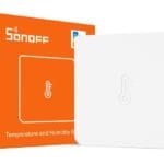 Ασύρματος Smart WI-FI αισθητήρας θερμοκρασίας & υγρασίας SNZB-02, ZigBee