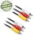 Καλώδιο 3RCA Αρσενικό σε Αρσενικό Blister 1.5μ FTT1-017