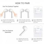 Bluetooth Headset με Θήκη Επαναφορτιζόμενα