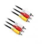 Καλώδιο 3RCA Αρσενικό σε Αρσενικό Blister 2.5μ FTT1-018