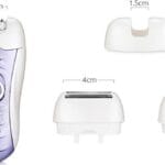 Αποτριχωτική Μηχανή Επαναφορτιζόμενη 3in1 KEMEI KM-3012