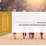 Smart Bracelet Θερμόμετρο Ρολόι