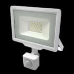 Προβολέας LED Slim SMD 30 Watt 2400Lm 120o Ανιχνευτή Κίνησης 4500K