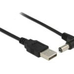 Καλώδίο USB AM*/Φίς DC Γωνία 5.5/2.5/10mm DELOCK 83575