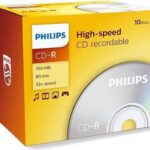CD RECORD 80 MIN DATA PHILIPS