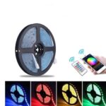 Σετ Tαινία RGB 5M 7.2W με Τροφοδοτικό & Control 12V IP54 BLISTER Mob Control Aplication